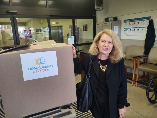 'Take comfort': North Carolina nonprofit donates blankets to children at UPMC Williamsport